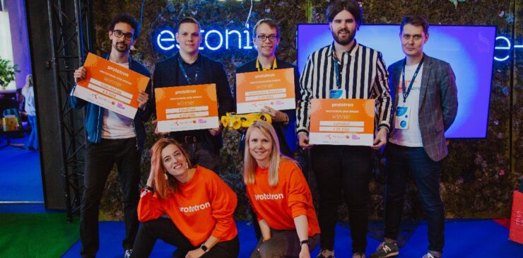 Prototron 2019 võitjate pilt.