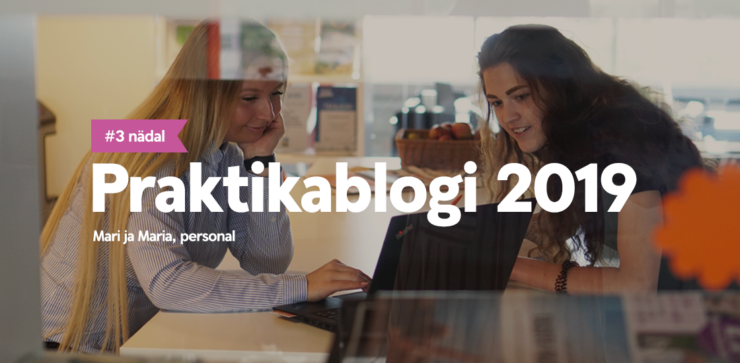 Praktikablogi 2019, 3.osa bänner.