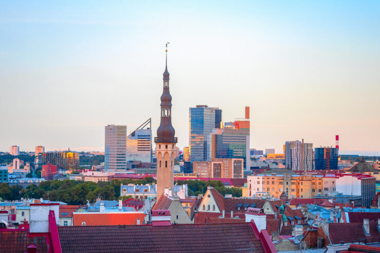 Tallinna linnavaade.