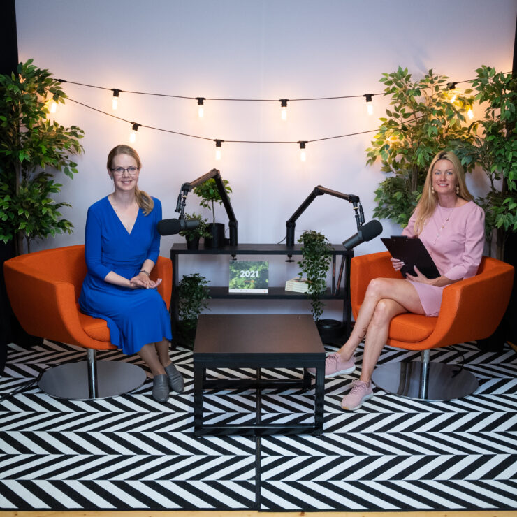 Kogumispäeviku podcasti filmimine.