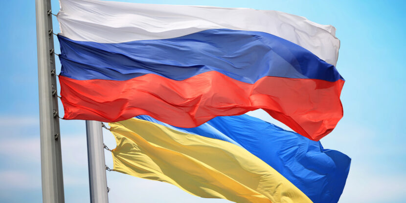 Vene ja Ukraina lipp