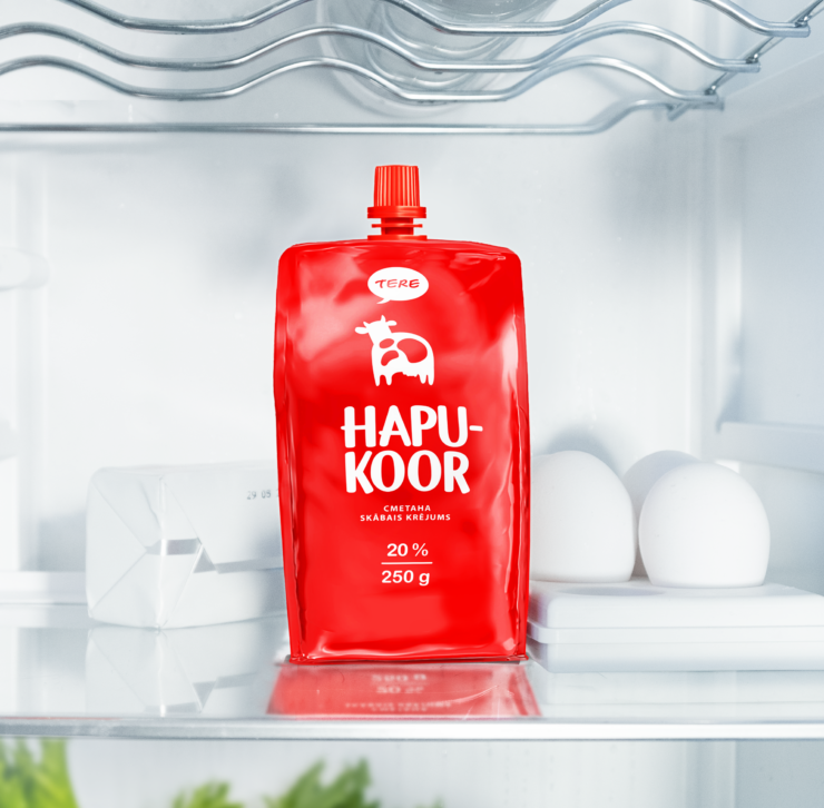 nordic milk, Tere hapukoor külmkapis