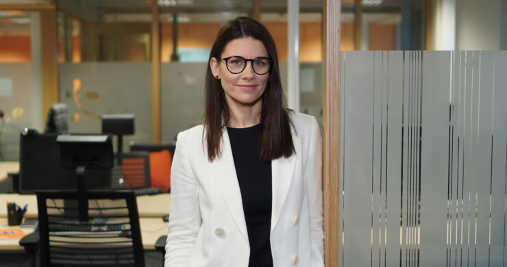 Maris Riim naeratades