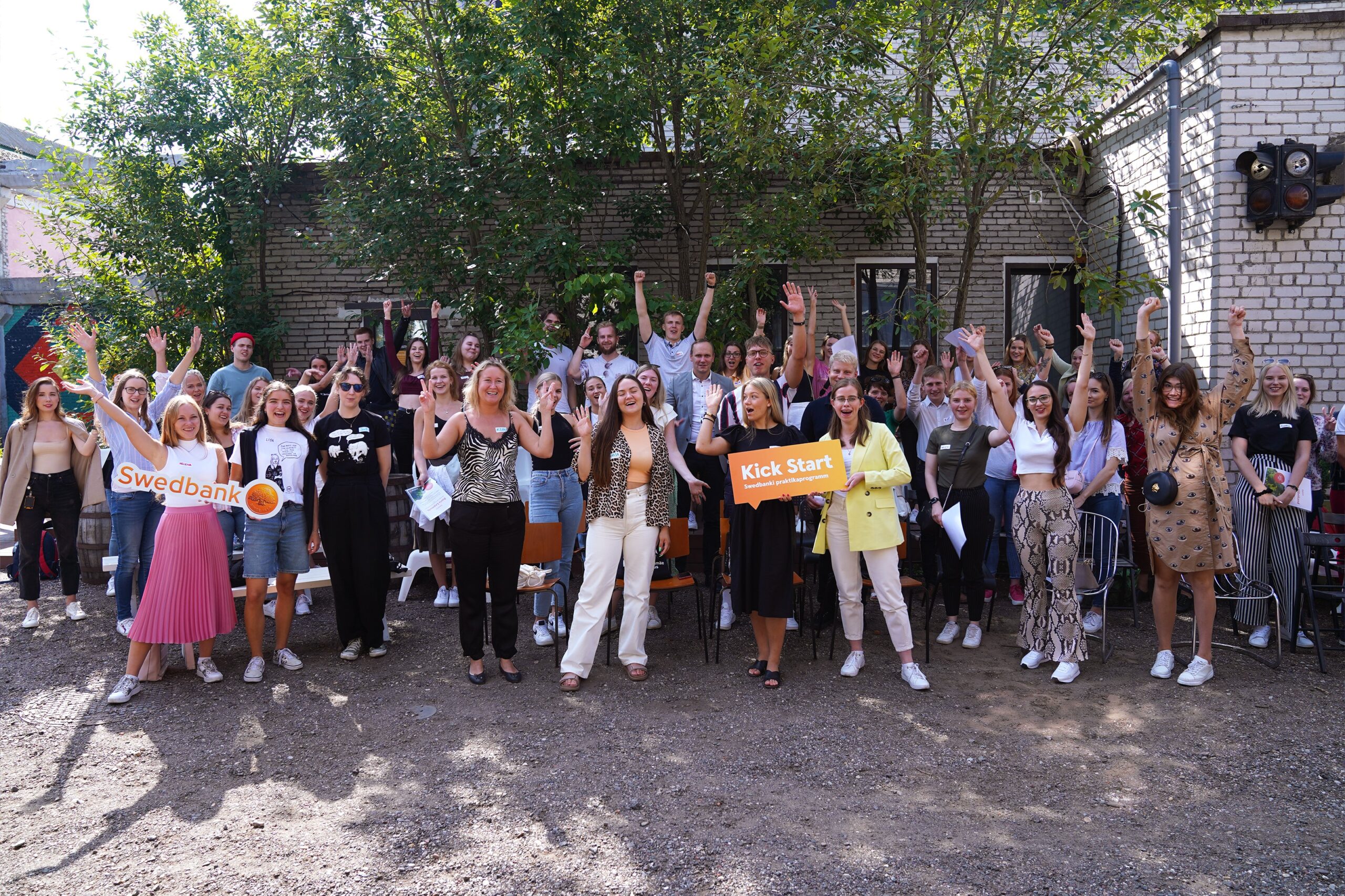 Swedbanki praktikaprogrammis Kick Start Your Career osales tänavu üle 120 inimese