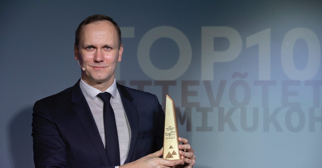 Tänavuse TOP101 Eesti väärtuslikuim ettevõte on Swedbank Eesti 1,5 miljardi eurose hinnasildiga