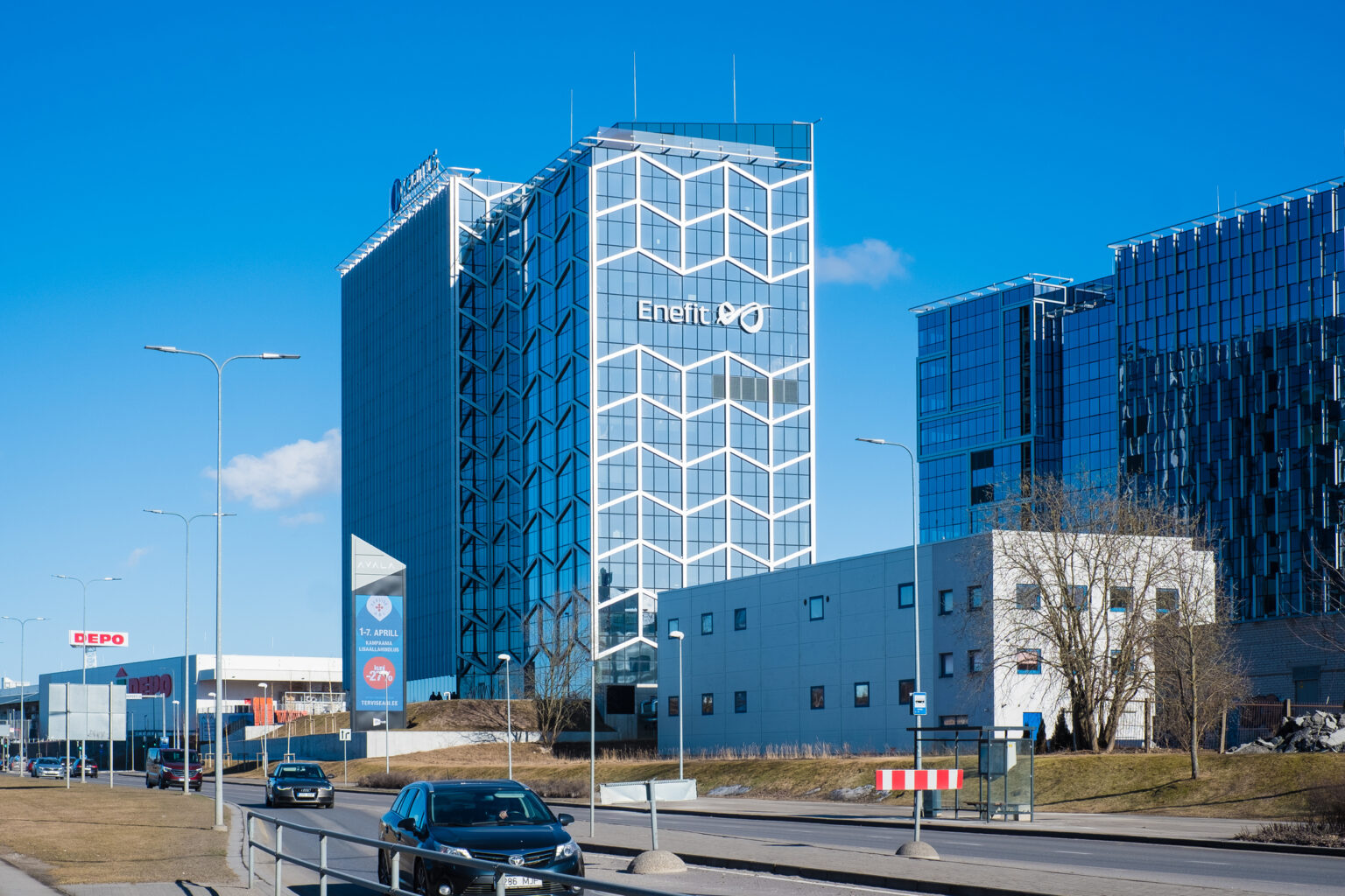 Enefit Greeni büroohoone Tallinnas.