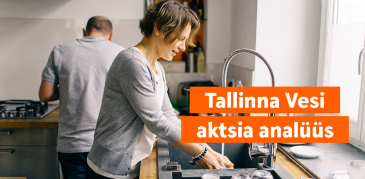 Tallinna Vesi aktsia analüüs bänner.