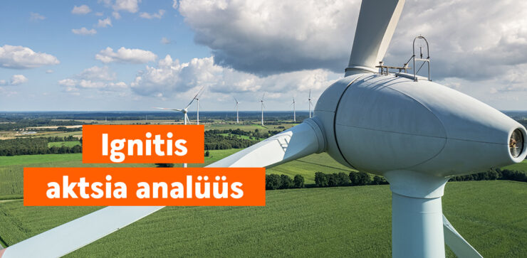 Ignitis aktsia analüüs bänner.