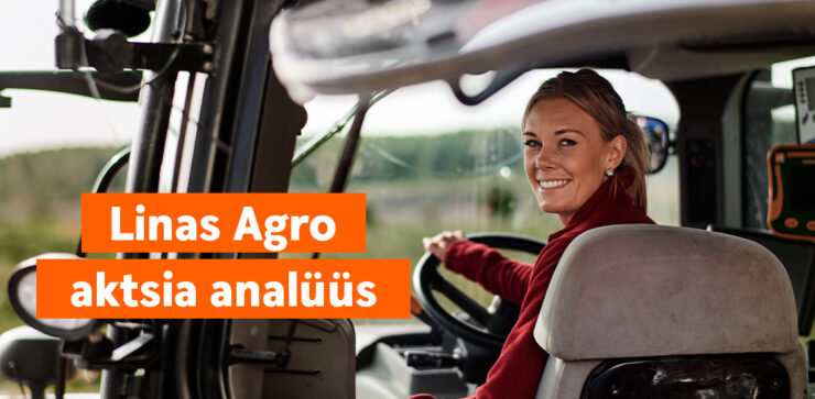 Linas Agro aktsia analüüs bänner.