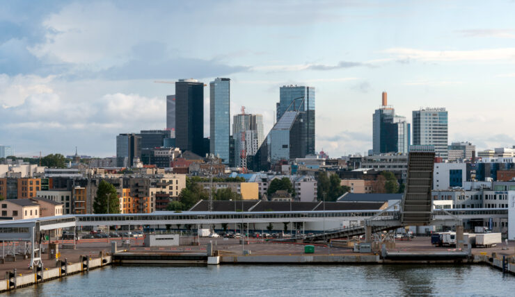 Drooni pilt Tallinna linnast.