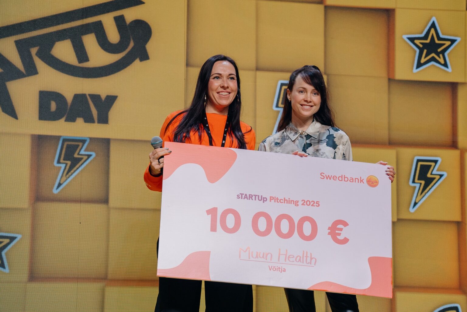 Pildil on Startup Pitchingu 2025 võitja Muun Health.