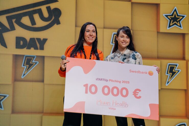 Pildil on Startup Pitchingu 2025 võitja Muun Health.