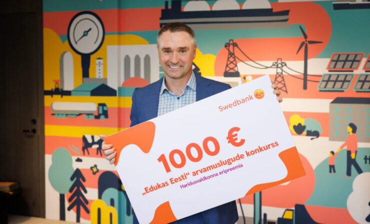 Swedbank tunnustab haridust edendavat arvamuslugu Äripäeva konkursil "Edukas Eesti"