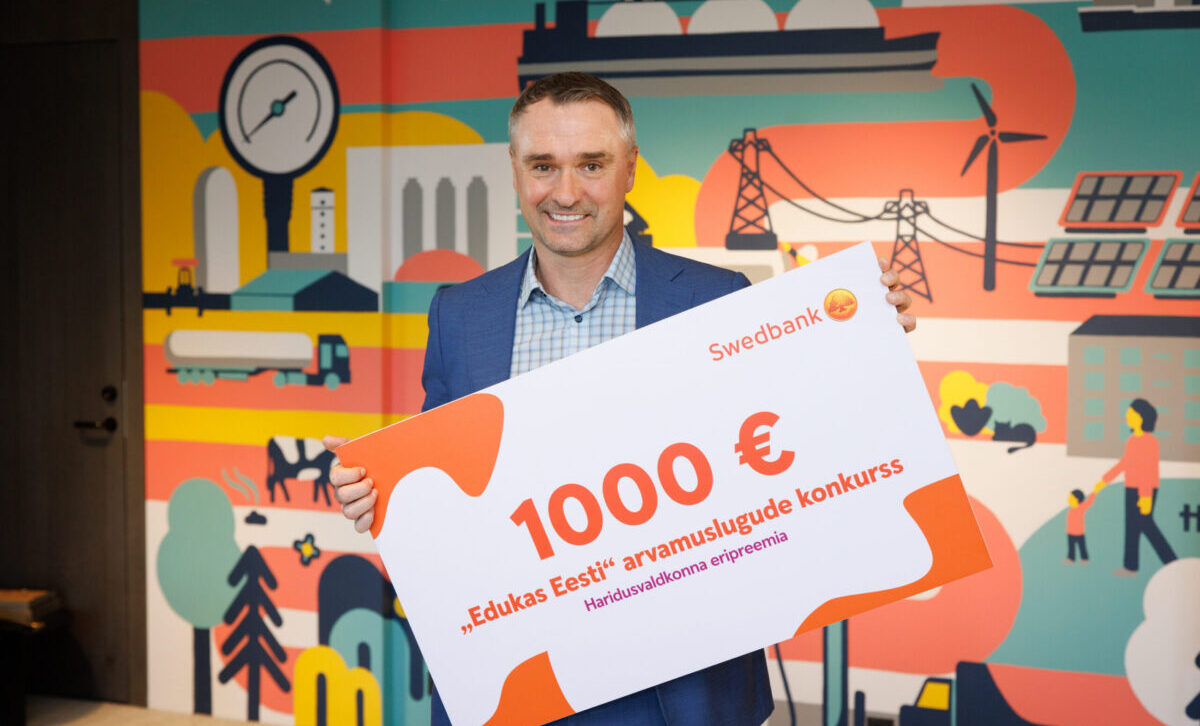 Swedbank toetab haridust: „Edukas Eesti“ konkursil tunnustati parimat haridusteemalist arvamuslugu