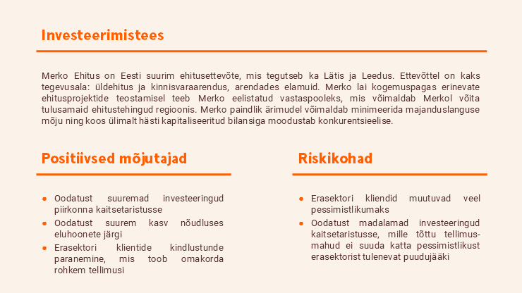Merko Rail Balticu projekt: uudise järgne seis.