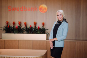 Fotol on Swedbanki kõneisik Eleriin Reinmann