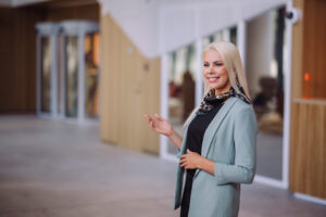 Fotol on Swedbanki kõneisik Eleriin Reinmann