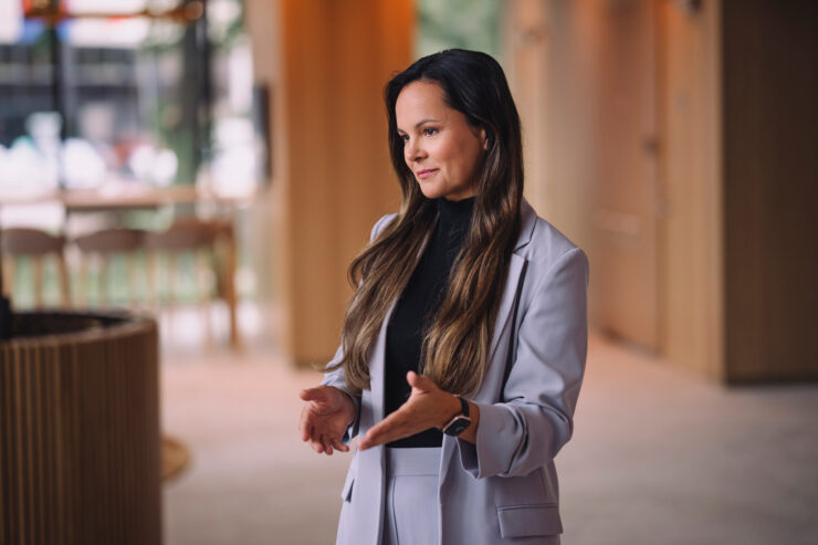 Fotol on Swedbanki kõneisik Gerli Puusild