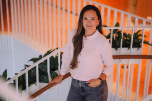 Fotol on Swedbanki kõneisik Gerli Puusild