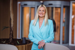 Fotol on Swedbanki kõneisik Mari-Liis Jääger