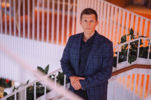 Fotol on Swedbanki kõneisik Rainer Saad