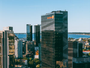 Fotol on Swedbanki uus peahoone