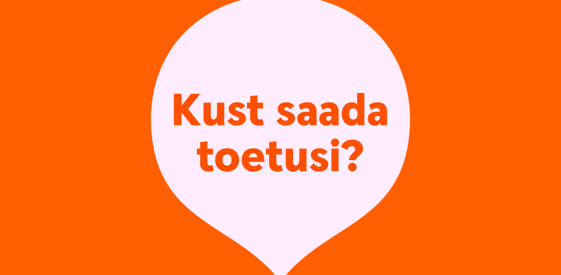 Swedbanki brändingus sõnum "Kust saada toetusi?"