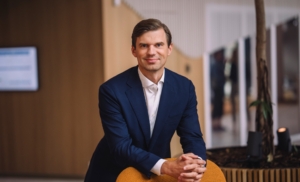 Fotol Swedbanki kõneisik Andres Suimets