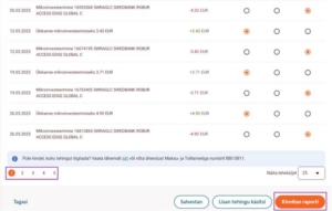 Kuidas koostada Swedbankis investeerimiskonto raportit? õpetus.