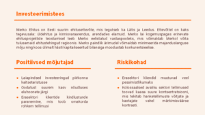 MRK1T Investeerimistees