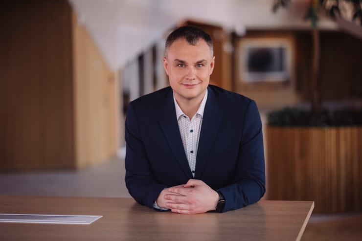 Fotol Swedbanki kõneisik Karel Hanni