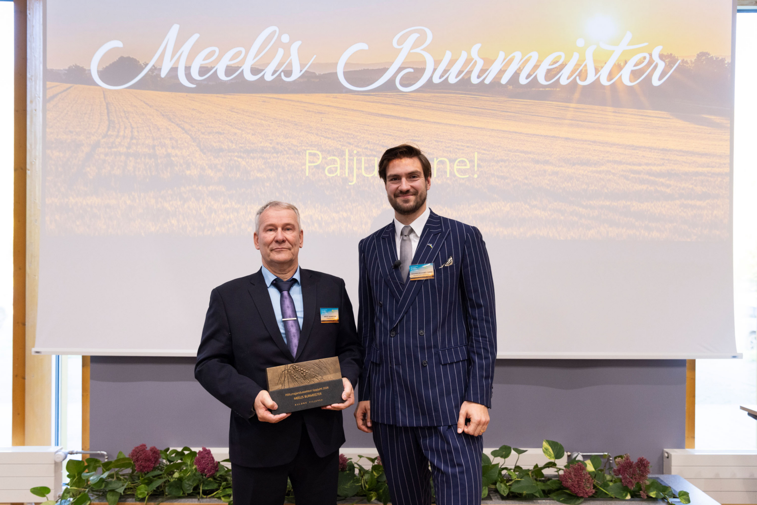 Meelis Burmeister ja Hendrik Johannes Terras